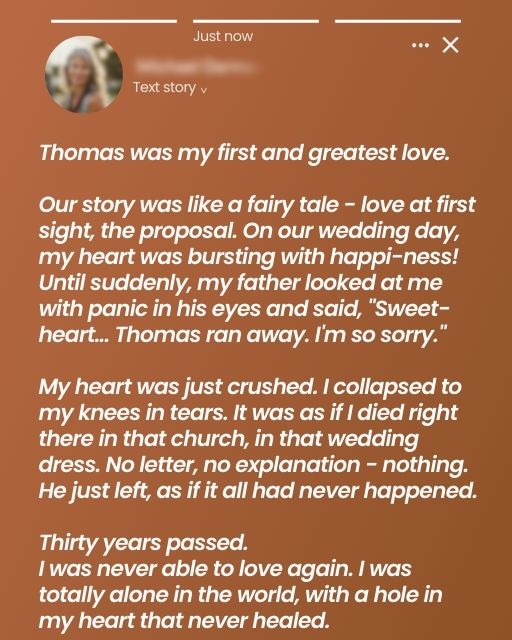 He Left Me at the Altar Without a Word—And I Waited Thirty Years for Answers