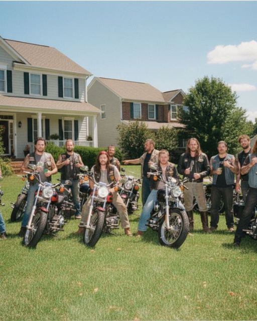 Sixteen Harley Guys Showed Up On My Lawn—But They Weren’t There For Me
