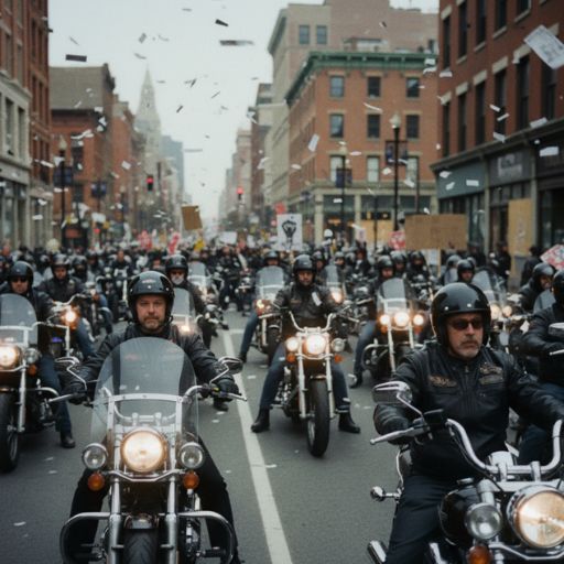 Hundreds Of Bikers And A Parade That Started Because Of A Secret None Of Us Knew
