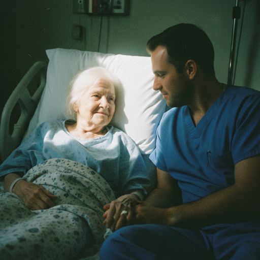 I Walked Out On My Mom As A Teen—Years Later, I Was The One Holding Her Hand In The Hospital As Her Medic