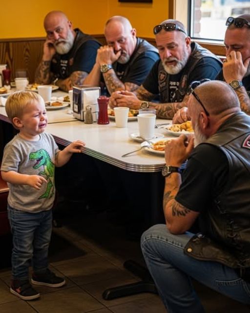 Little Boy Walked To Our Table Of Bikers And Asked, “Can You K*ll My Stepdad For Me?”
