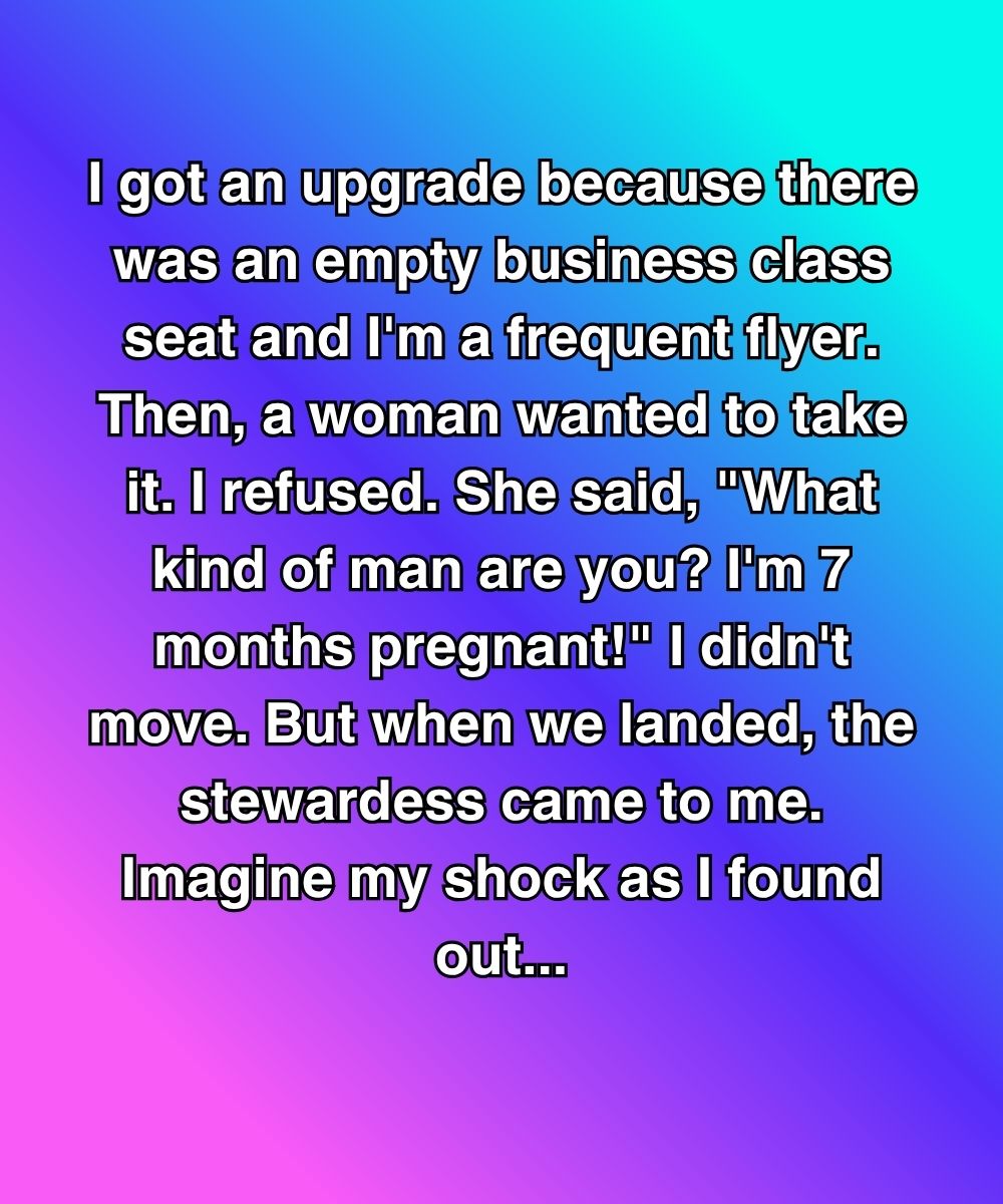 The Pregnant Woman Tried To Guilt Me Into Switching Seats—But The Flight Attendant Had Other Plans
