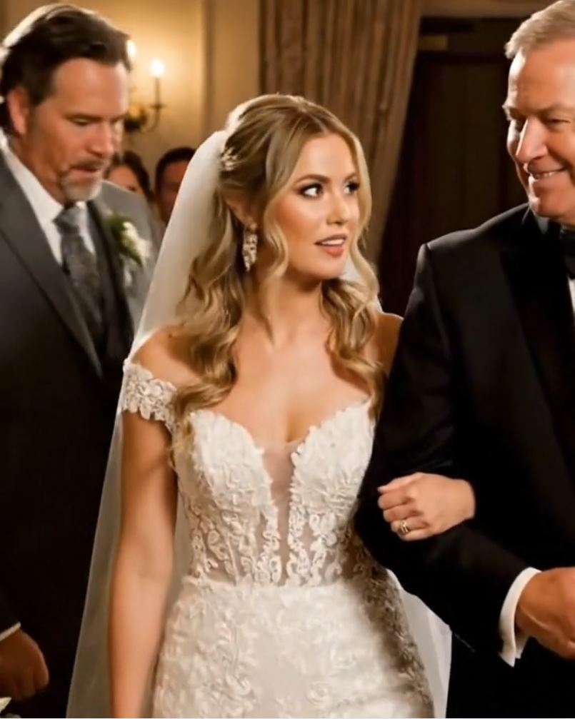 My Bio Dad Appeared At My Wedding While My Stepdad Was Walking Me Down The Aisle – What He Did Next Made Everyone’s Jaw Drop