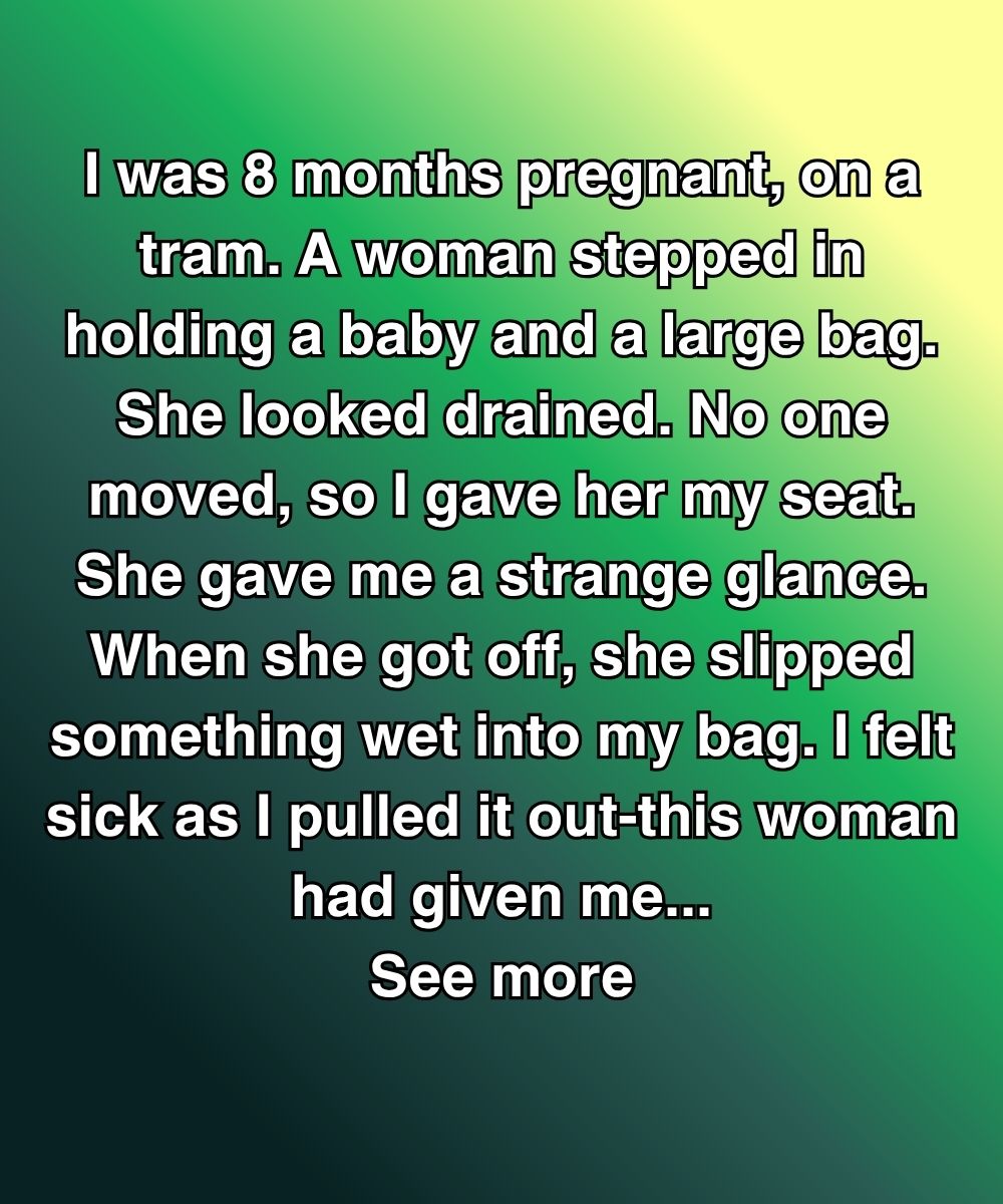 The Stranger On The Tram Slipped Something In My Bag… And It Changed Everything
