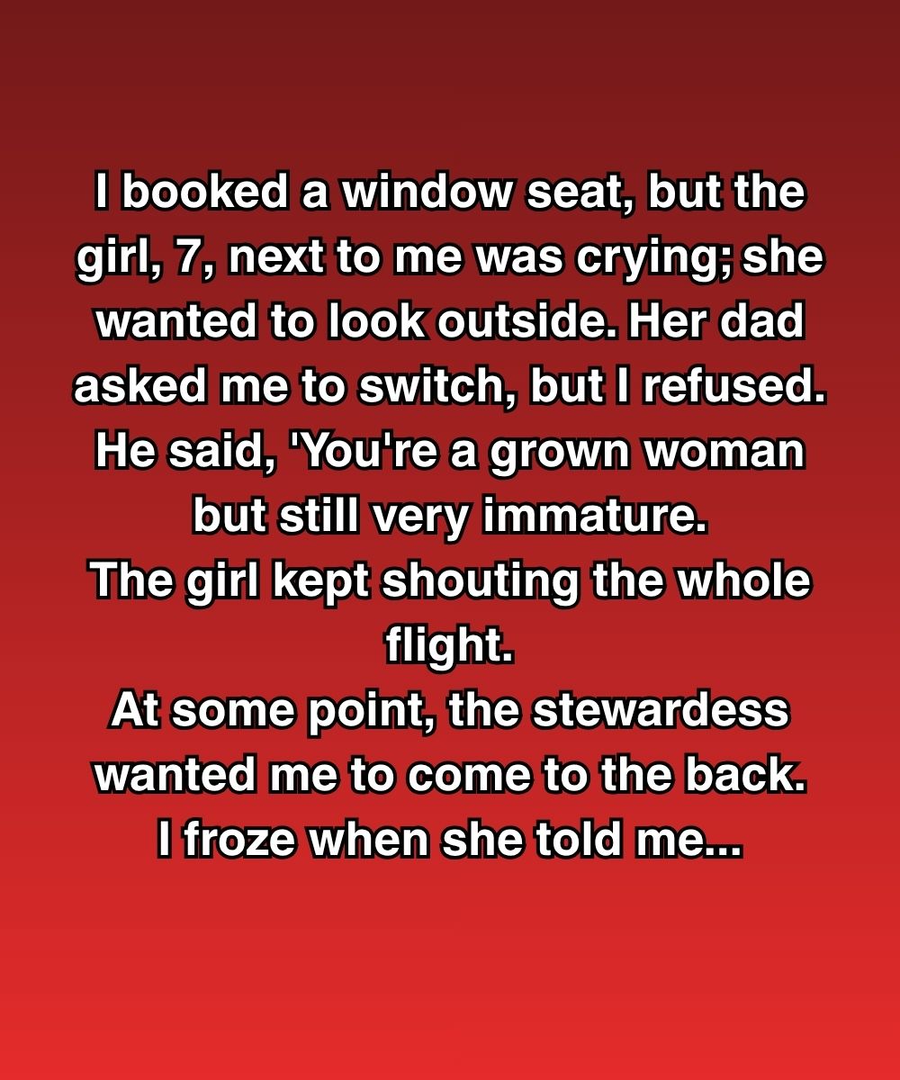 The Seat I Refused Changed Everything About Me