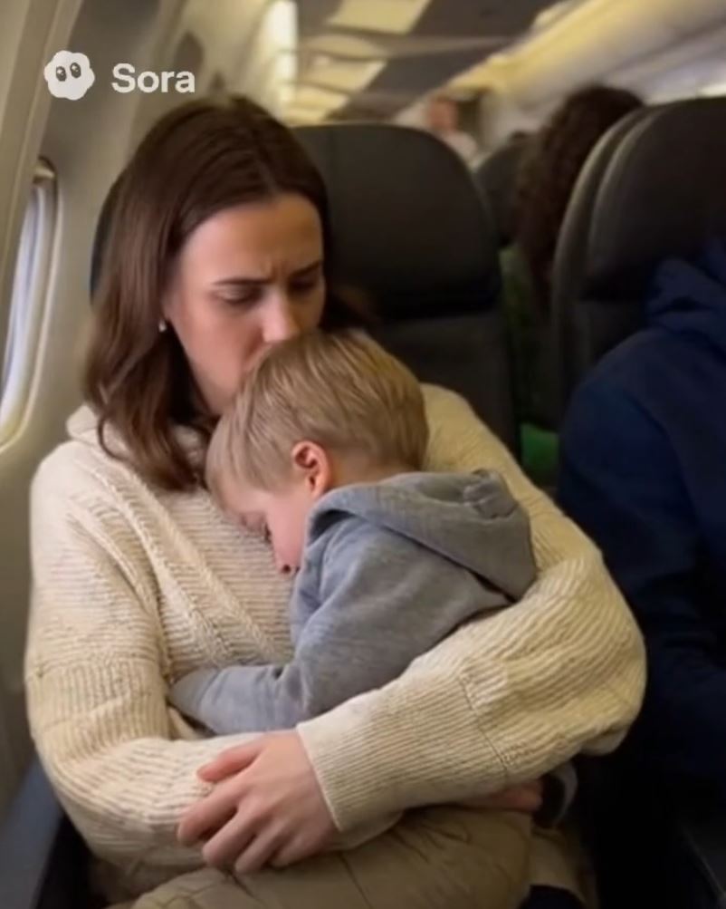 He Crawled Into My Lap Mid-Flight—And No One Came To Claim Him