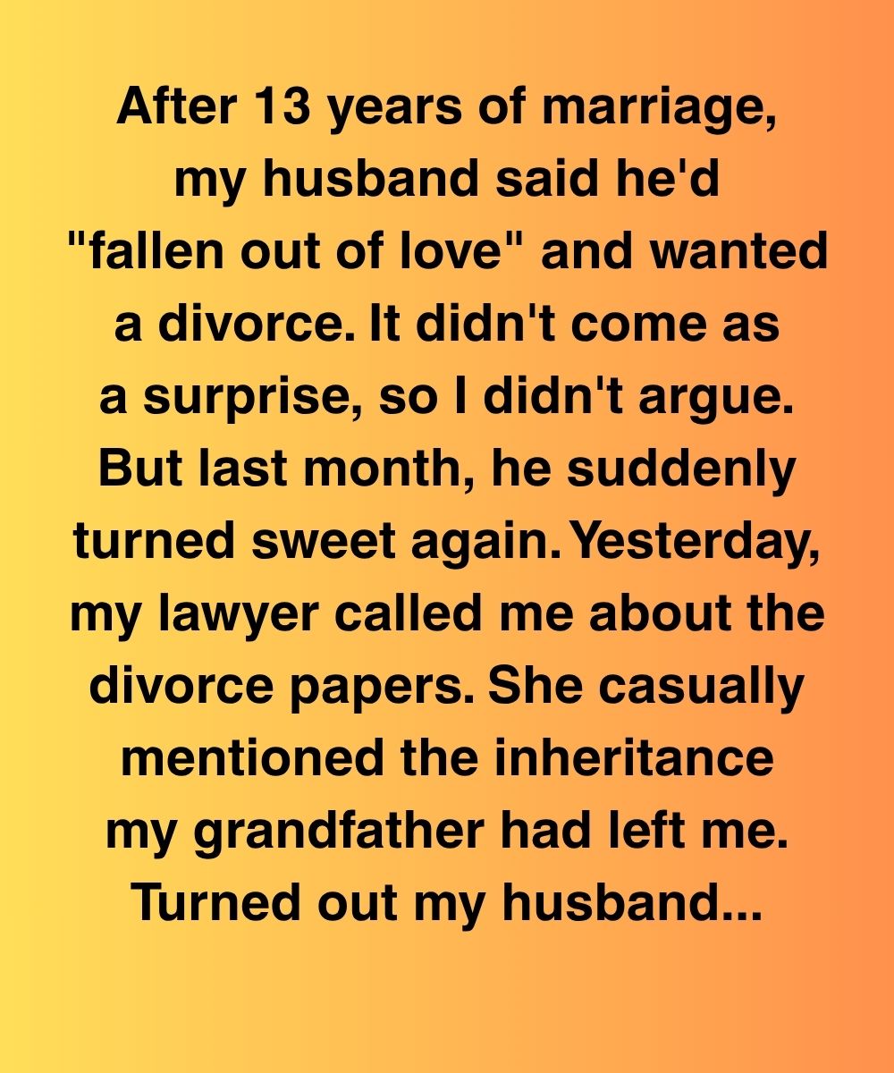He Said He Fell Out Of Love—Until He Found Out What I Inherited