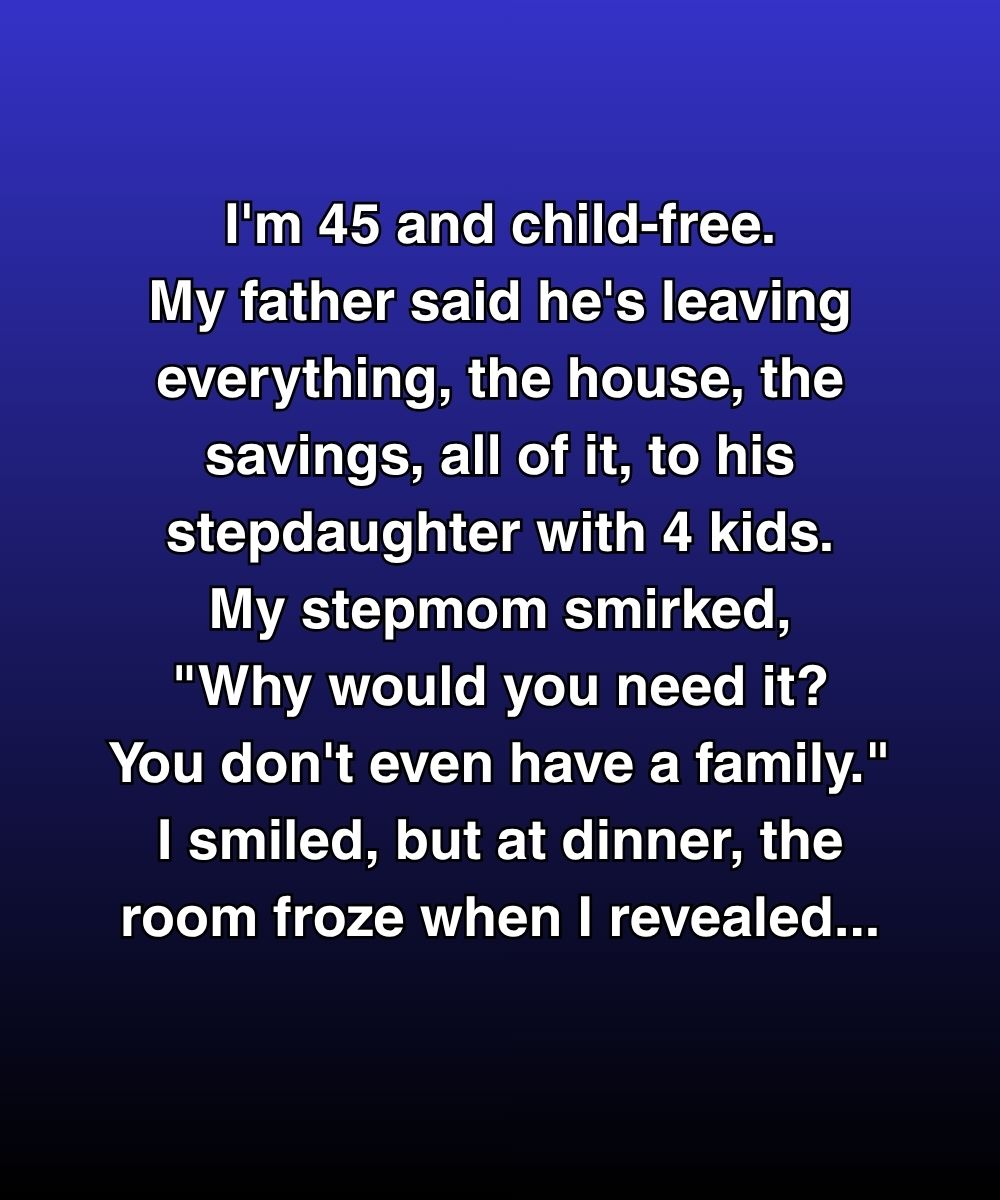 My Stepmom Smirked At The Will—Then I Unveiled The One Thing She Didn’t Know