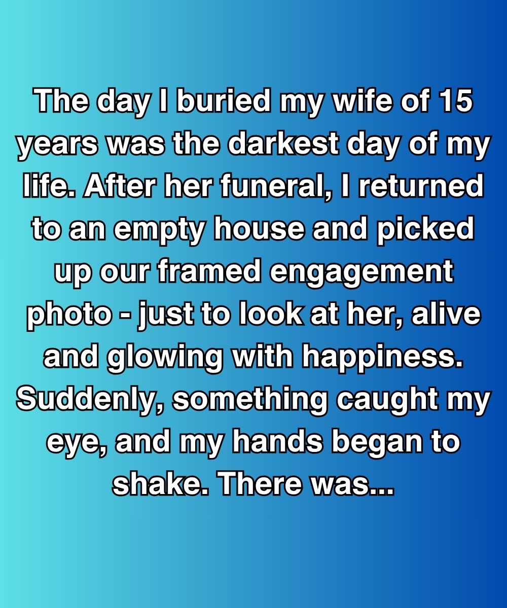 The Day I Buried My Wife, I Found A Note That Changed Everything