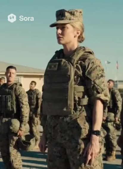 The Sergeant Threw Her Into the Dirt