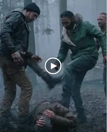 Bandits In The Forest Attacked A Woman In Military Uniform