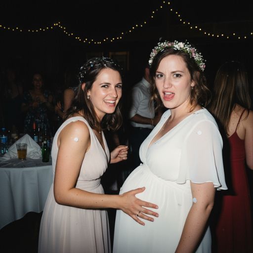Wedding Guest Tried To Rub My Pregnant Belly For “Fertility Magic”—So I Called The Police And She Lost More Than Her Dignity