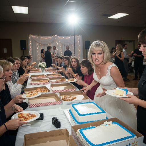 She Demanded Luxury Gifts For Her “Big Day”—Then Served Us Walmart Sheet Cake & Pizza