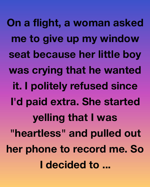 The Window Seat Lesson: What Really Matters at 30,000 Feet