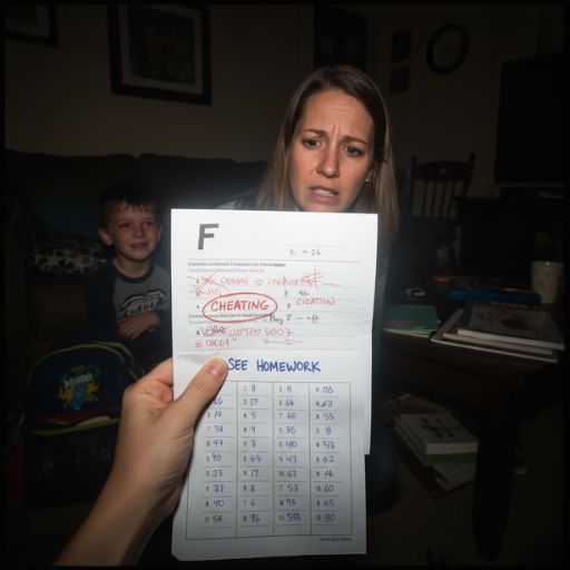 My Son’s Teacher Failed Him For “Cheating”—Until I Saw The Test Myself