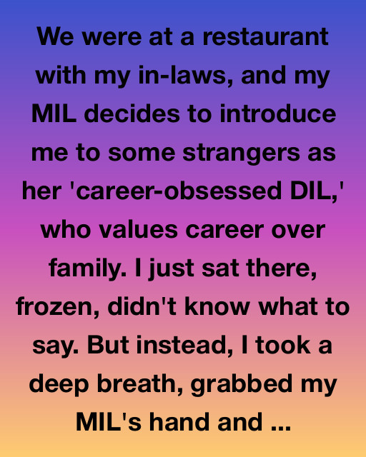 The Day I Held My Tongue And Changed Everything