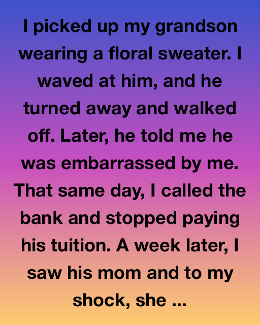 Floral Sweaters And Lessons Learned