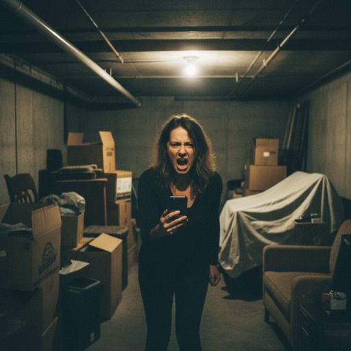 My Husband Said He’d Fix The Basement—Then I Found His Second Phone Hidden There