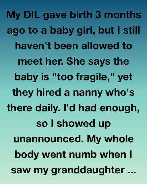 My Granddaughter’s Eyes Were Mine