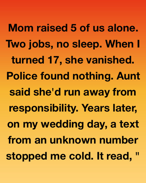 The Text That Changed My Wedding Day Forever