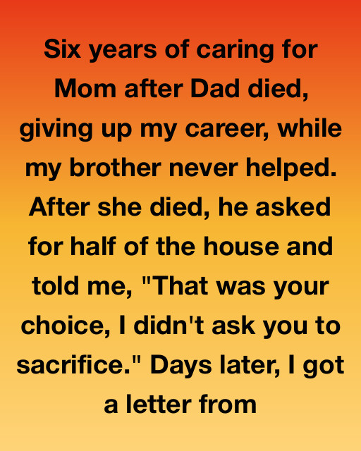 He Wanted Half After Ignoring Mom For Years—But Karma Had Other Plans