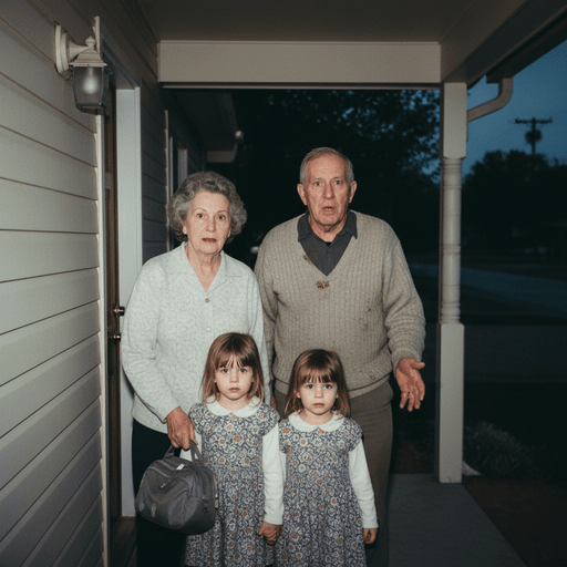 An Older Couple Showed Up At My Door With Two Little Girls—And Said They’re My Husband’s Secret Daughters