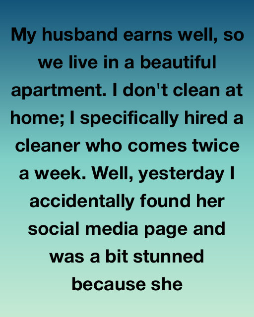 The Cleaner’s Secret Life