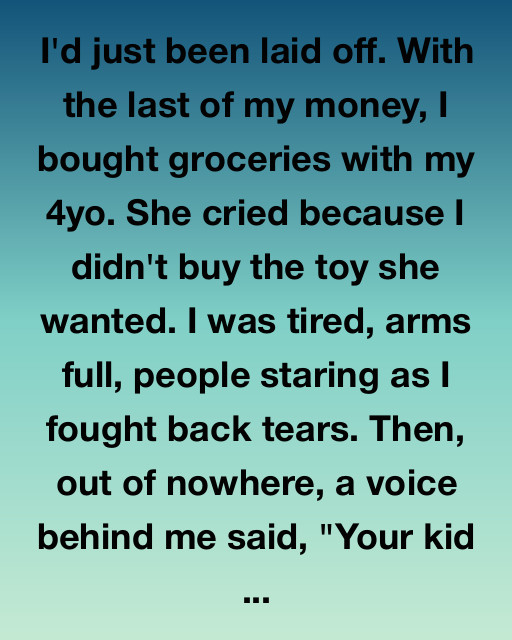 A Grocery Line Miracle