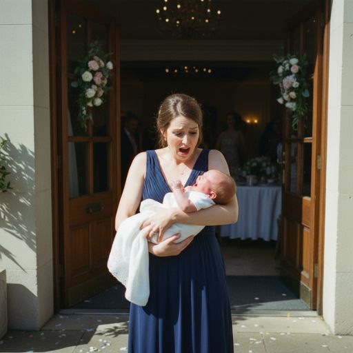 I Showed Up To My Sister’s Wedding—But She Handed Me Her Crying Baby And Told Me To “Wait Outside”…