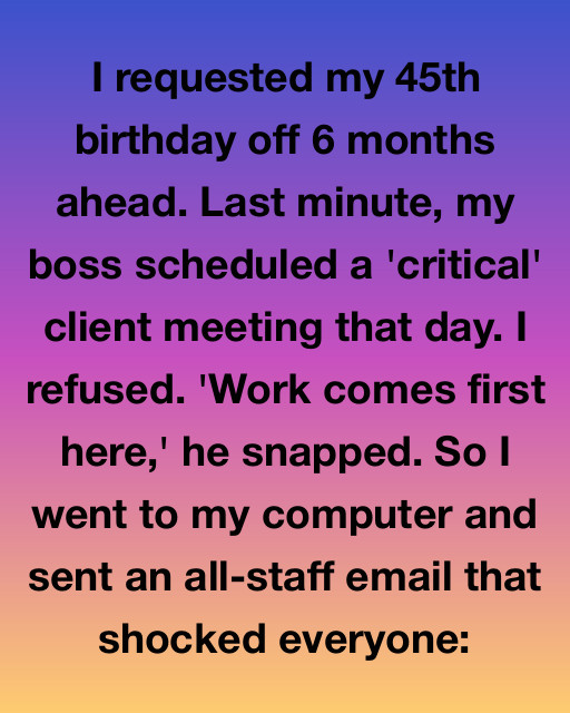 The Day I Chose Myself