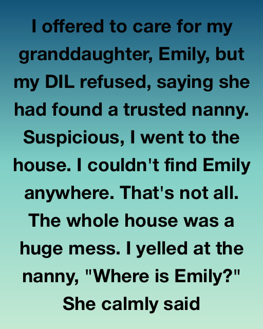 I Offered To Care For My Granddaughter—My DIL Refused, But Then I Found The Nanny’s Secret