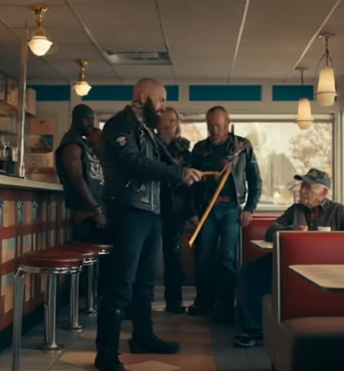 Five Tough Bikers Mocked a 90-Year-Old Veteran
