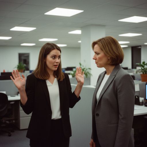 I Agreed to Greet My Coworker’s Mom at the Office—But She Walked In, Looked Me Up and Down, and Said, “Oh… You’re Her Competition.”