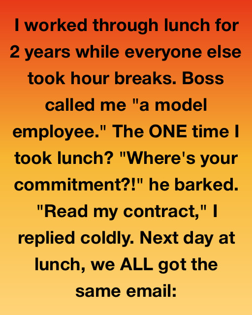 The Day I Finally Stood Up To My Boss—And What Happened After Changed Everything