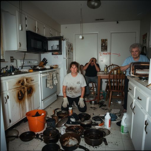 My Mother-In-Law “Visited” For A Week… Then Stayed For Two Months—And After She Nearly Burned Down My House, I Had To Clean Her Mess For Three Weeks Straight