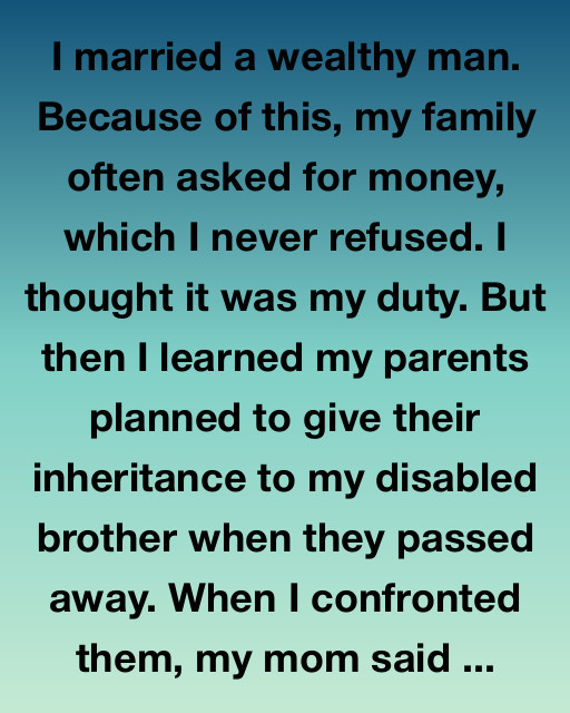 I Married A Wealthy Man, But I Wasn’t The One Who Felt Rich