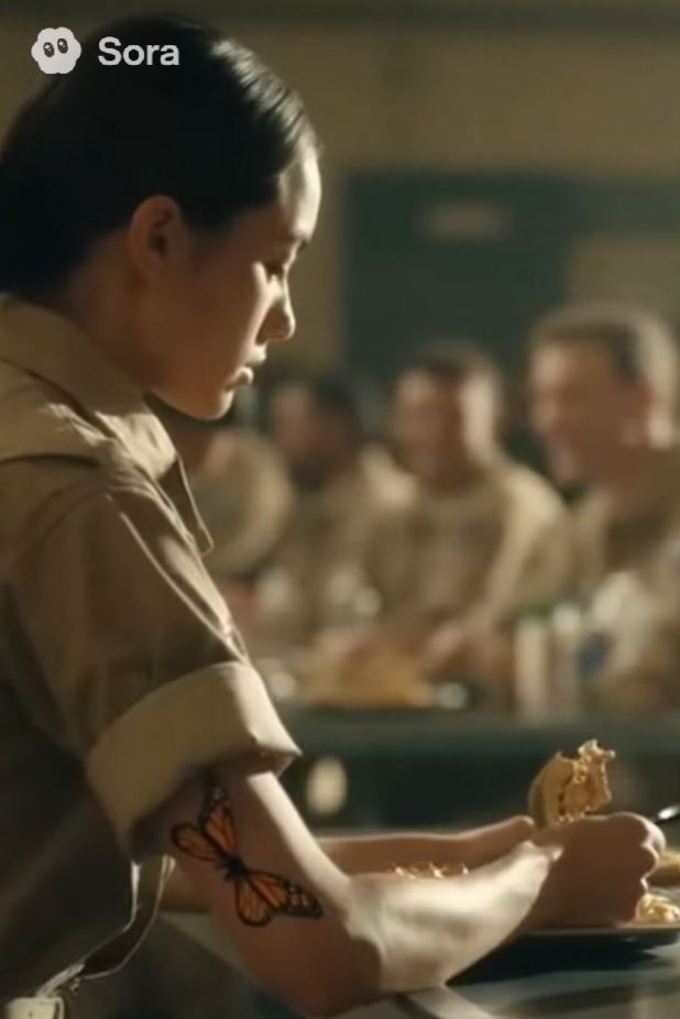 They Laughed At The Young Clerk With A Butterfly Tattoo, Calling Her Weak And Out Of Place โ But When The SEAL Commander Walked In, Snapped To Attention, And Spoke Four Words That Shook The Entire Base, Everyone Finally Learned Who She Really Was