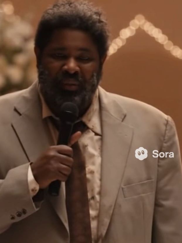 Black Girl Marries Homeless Man, Guests Burst Into Laughter Until He Grabs The Mic And Says This…