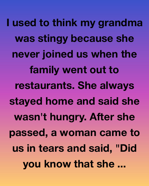 The Quiet Generosity Of Grandma Lourdes