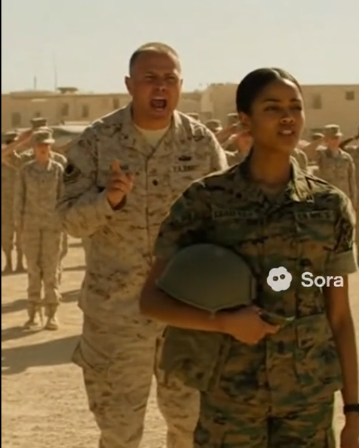 Why arenโt you saluting me?โ barked Lieutenant Colonel Miller at the young woman