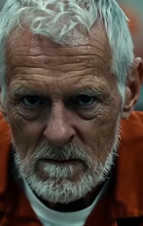 The prisoner, who had been locked up for years, mocked the new old man