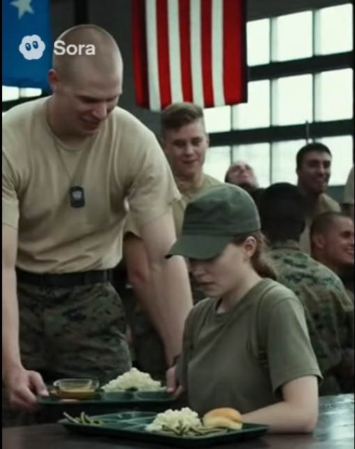 A soldier ridiculed for her looks, until…