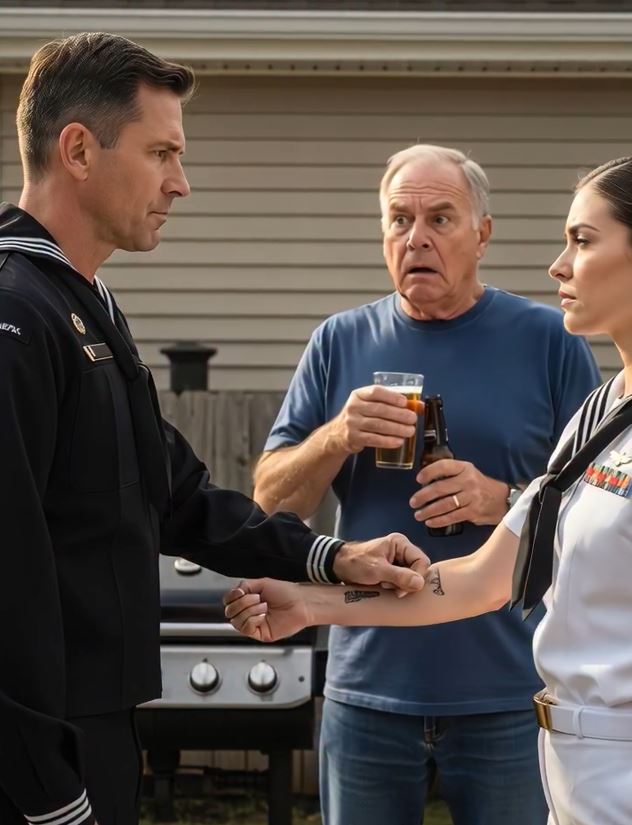 My Dad Introduced Me As โHis Little Clerk.โ Then His Old Navy Friend Realized Who I Really Was