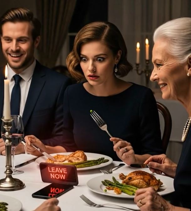 My Mom Texted Me From Across The Table: “Don’t Eat. Just Trust Me.”