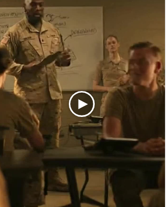 You got that scar in training, right?” the rookie joked during debrief