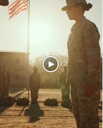 The Sergeant Threw Her Into the Dirt