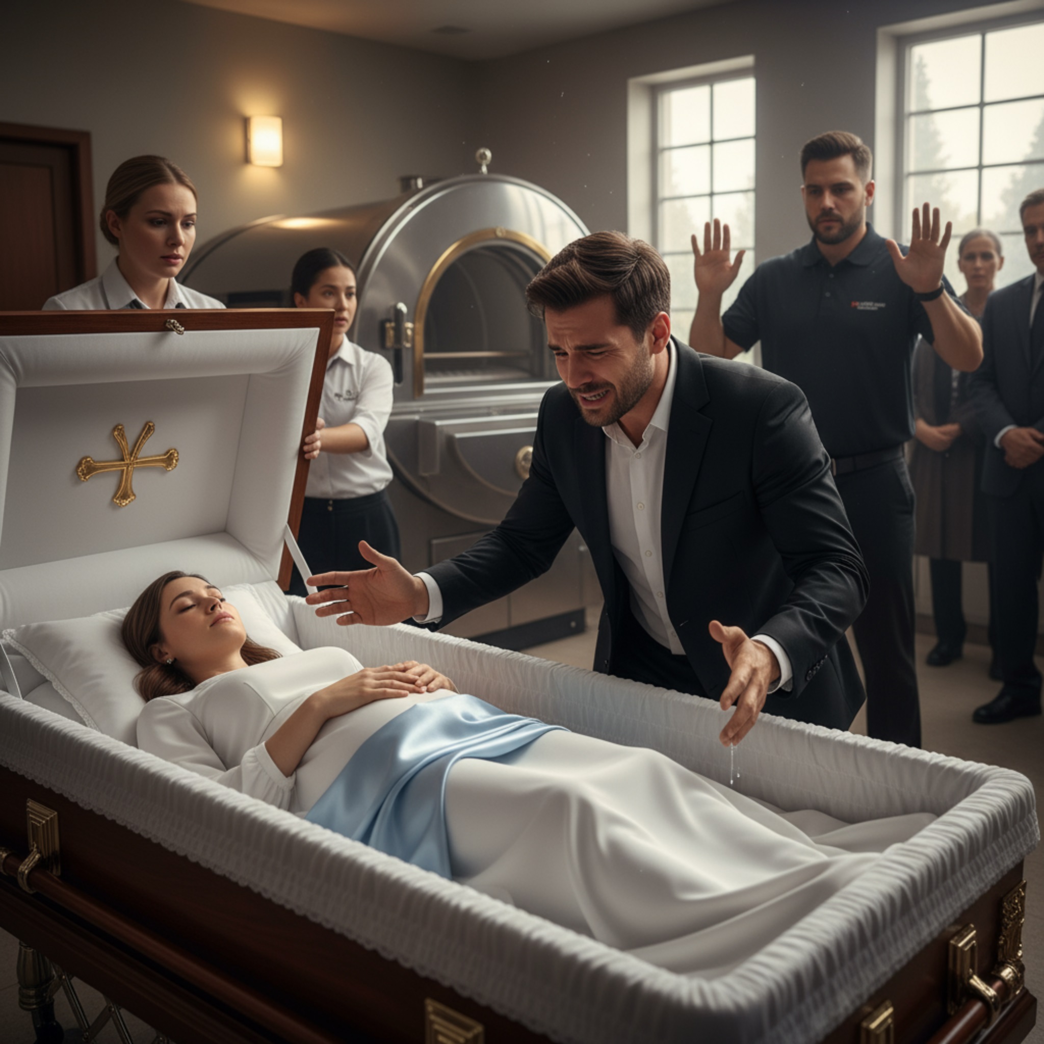 He Opened His Wife’s Coffin for One Last Goodbye