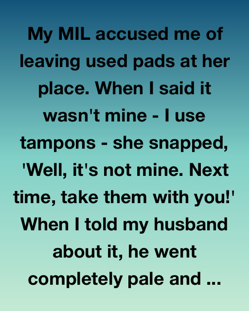 My MIL Accused Me Of Leaving Used Pads At Her Place — The Truth Left Her Speechless