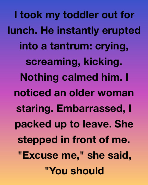 Toddler Tantrum Lesson