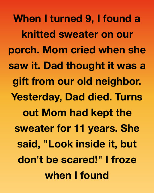 The Sweater on the Porch